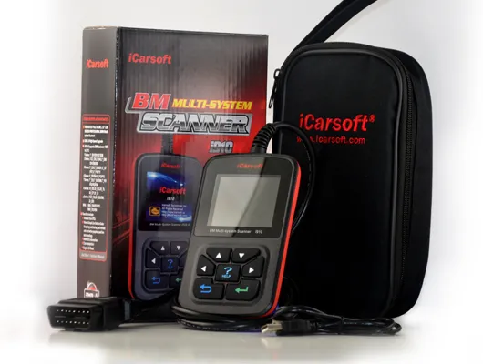 iCarsoft i910 OBD Tiefen-Diagnose Motor ABS Airbag PDC Löschen Lesen BMW / Mini