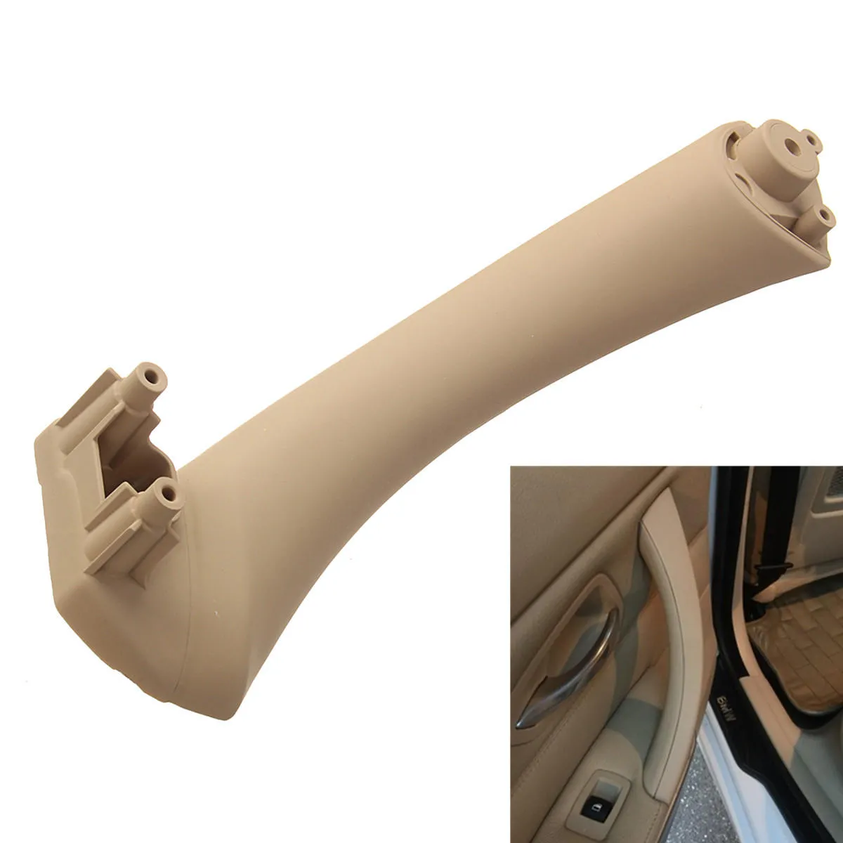 Beige Innentürgriffe Zierblende vorne hinten links Für BMW E90 3er Limousine Wagon 51417230854