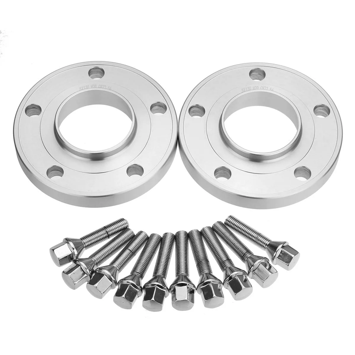 5x120mm Rad Spacer Hubcentric Satz w / Blot Legierung für BMW 3er E90 2006-2012