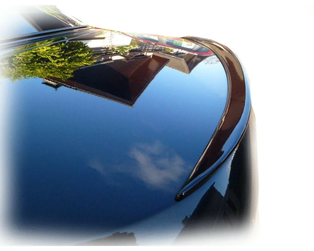 für BMW E90 Tuning Heckspoiler Lippe LACKIERT SCHWARZ Kofferraum Spoiler