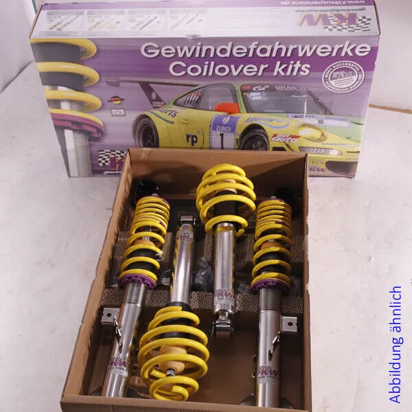 KW Inox Gewindefahrwerk V3 BMW M3 ohne EDC E90 Limousine E92 Coupe VA bis 1060kg