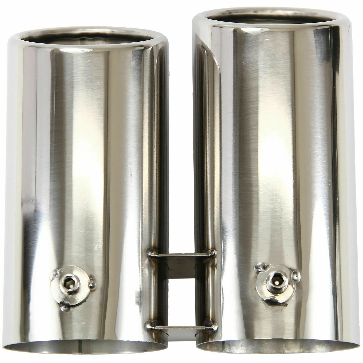 EDELSTAHL Auspuffblende Endrohr Duplex für BMW 3ER E90 E91 E92 E93 Massiv APU-12