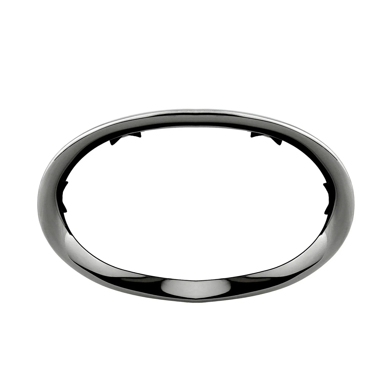 Endrohrblende f BMW 3er e90 e91 e92 e93 LCI Facelift Auspuff Blende Chrom Oval