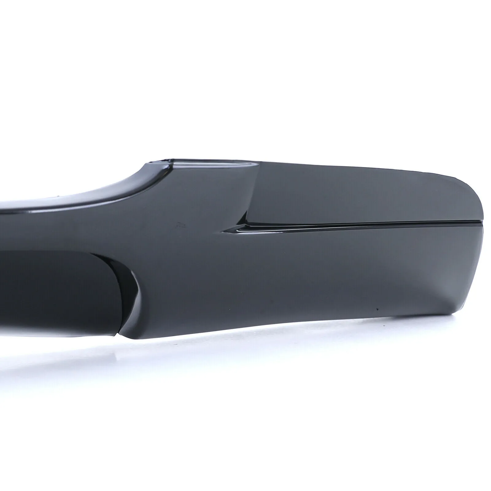 Heck Diffusor Doppelrohr Performance Schwarz Glanz passend für BMW 3er E90 05-12