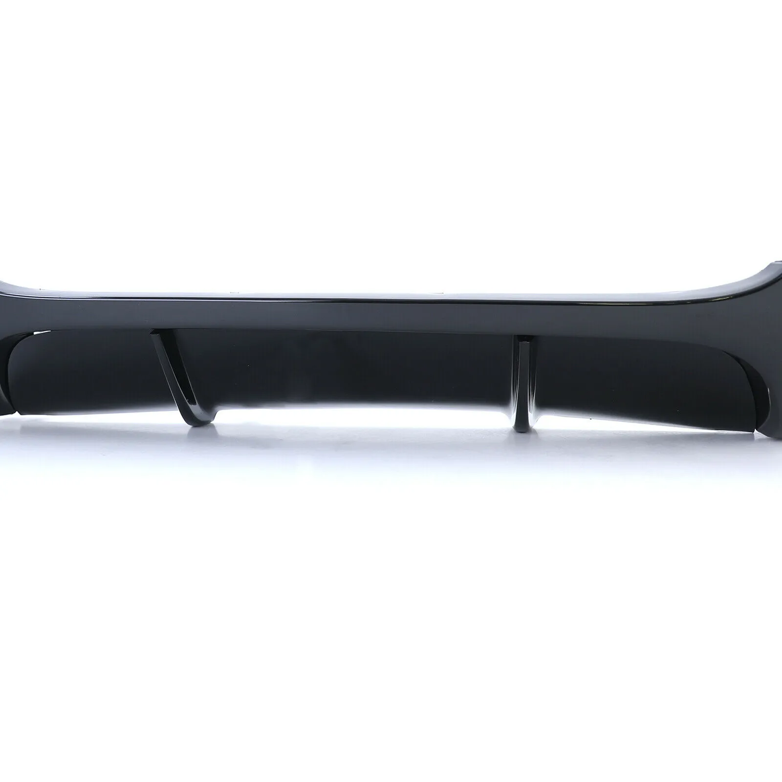 Heck Diffusor Performance Endrohr beidseitig Glanz passend für BMW 3er E90 05-12