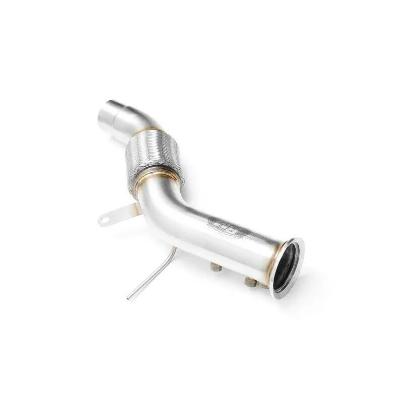 RM Motors Downpipe für BMW 3er 330d xDrive E90 ohne DPF  Kat Ersatzrohr V2A