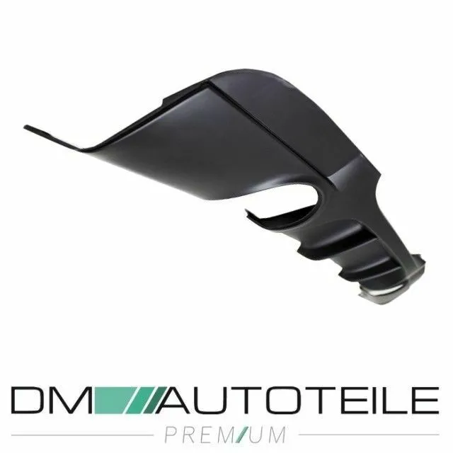 Sport-Performance Diffusor Schwarz passt für BMW E90 E90 335i/d Duplex M-Paket