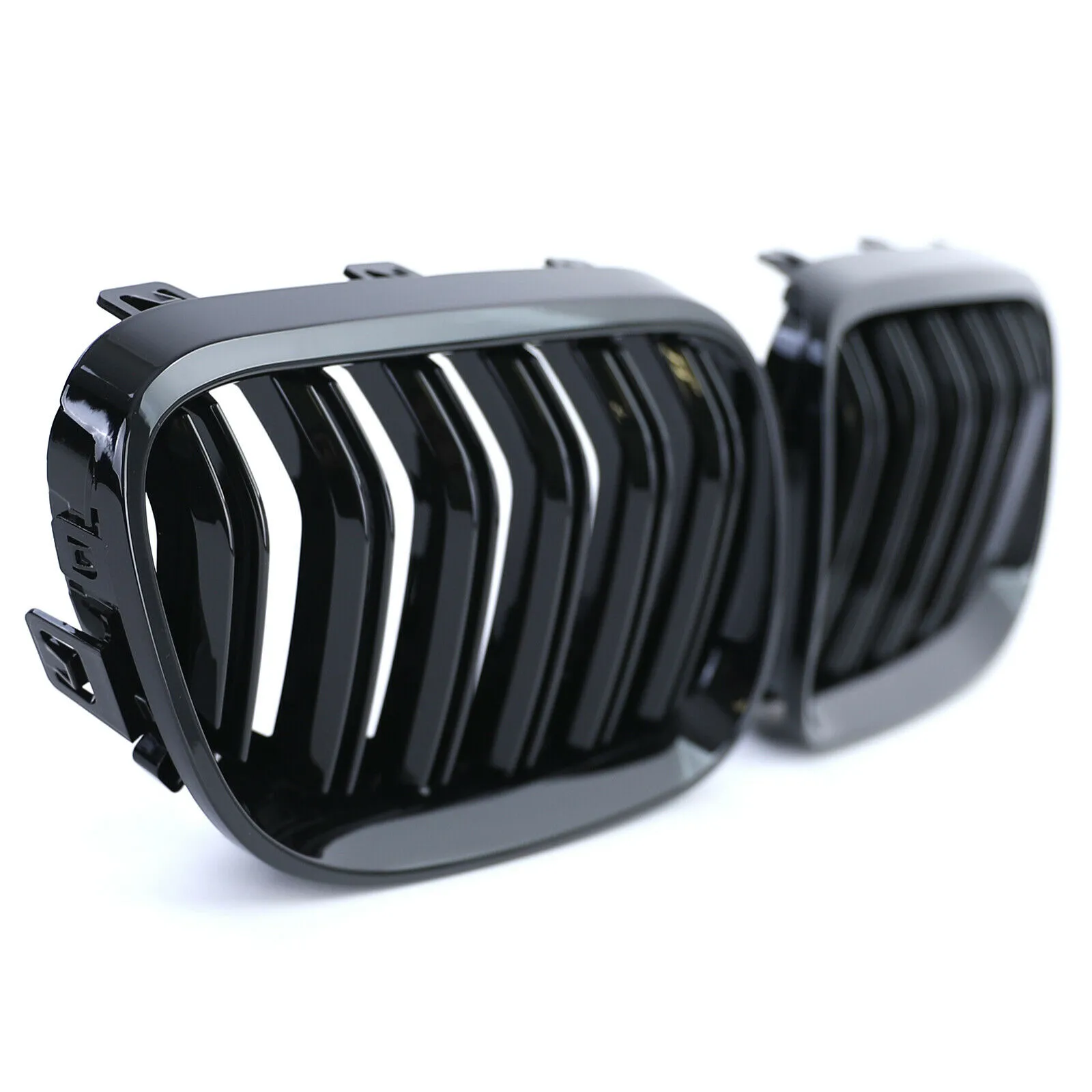 Sport Kühlergrill Doppelsteg Performance Glanz passend für BMW 3er E92 E93 10-13