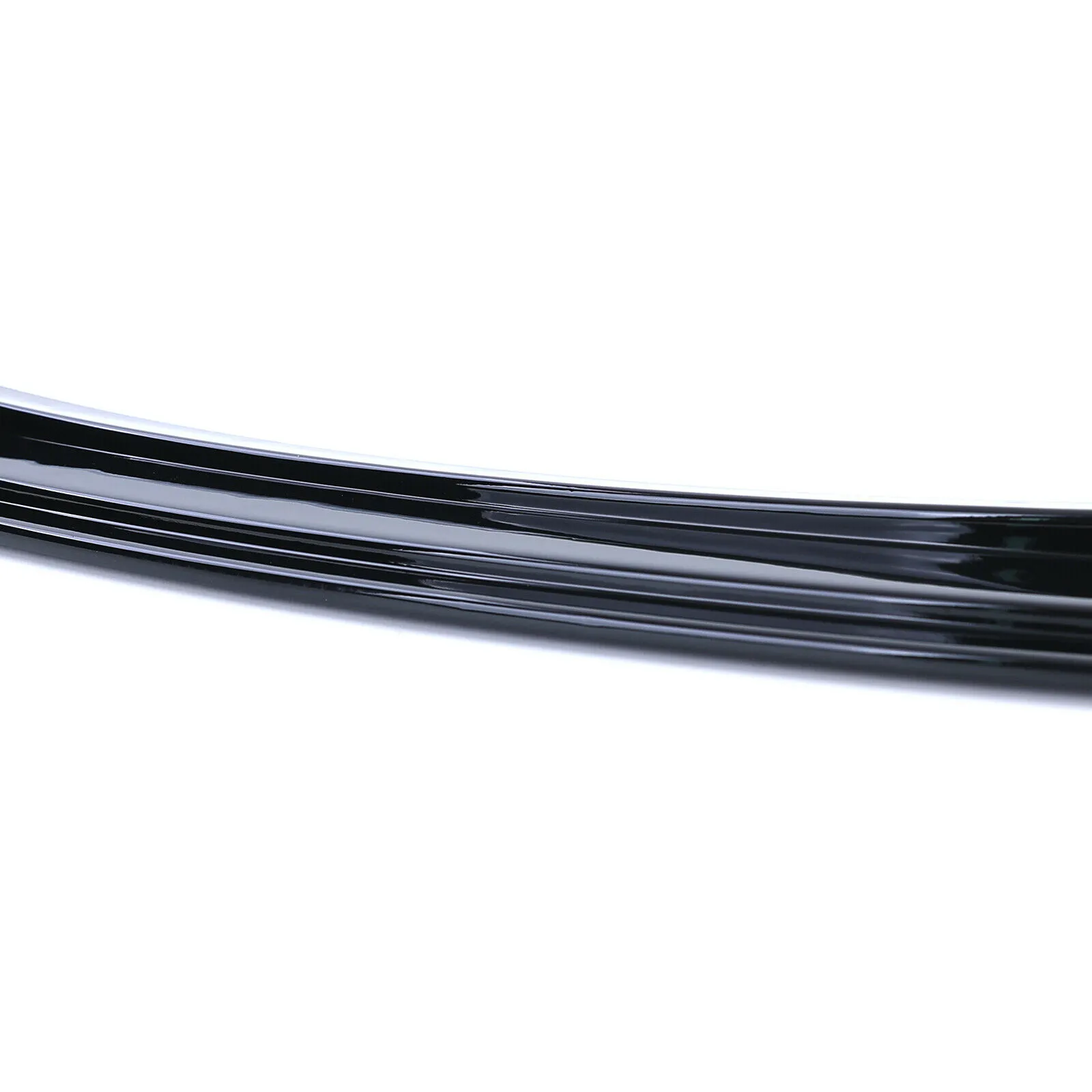 Front Spoiler Lippe Performance Schwarz Glanz passend für BMW 3er E92 E93 06-10