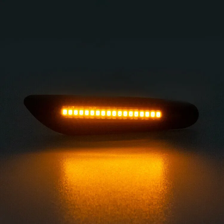 Led Seitenblinker für BMW 3er | E36, E46, E90, E91, E92, E93 | SCHWARZ