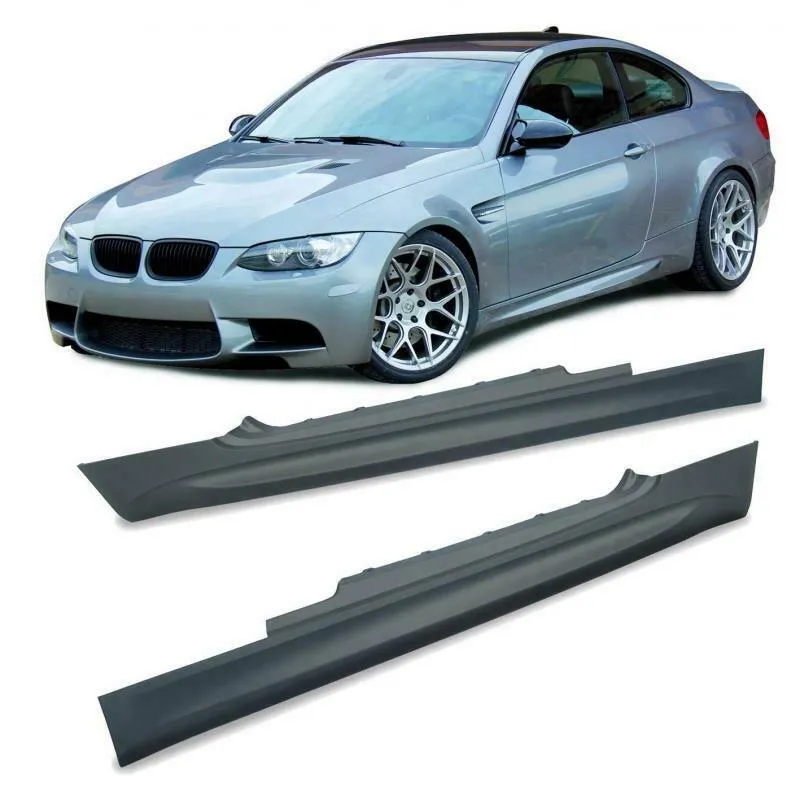 2 JOM Seitenschweller BMW E92 E93 Seiten Spoiler R/L Sport Paket schwarz Neu