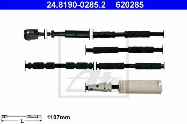 ATE BREMSENKIT BMW 1er E81 3er E90 E91 E92 E93 HINTEN Ø 300  WAKO ab Bj. 03.2010
