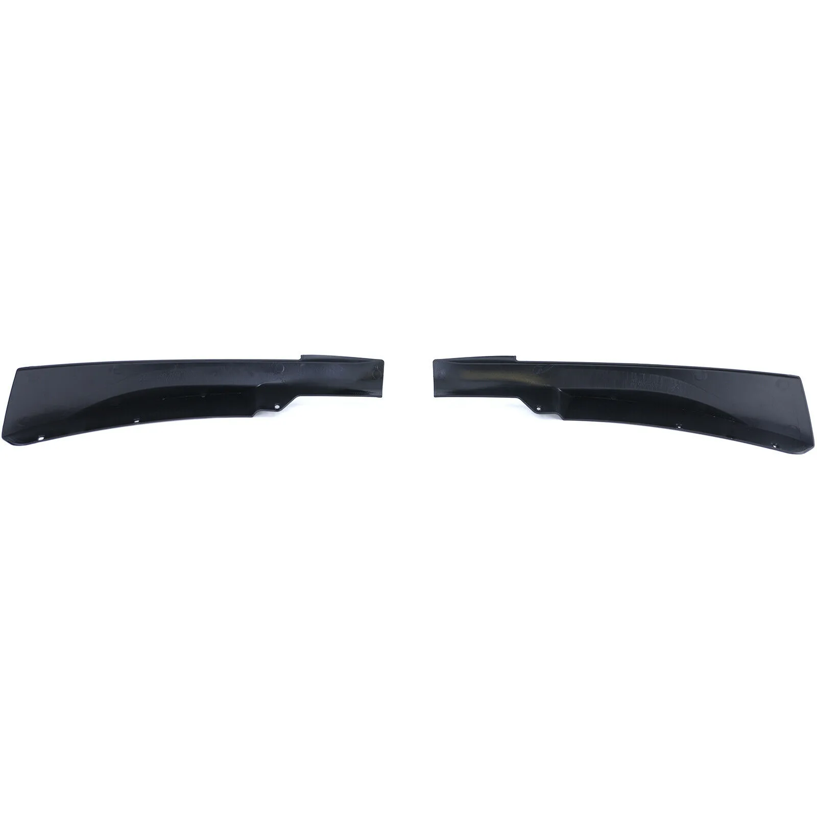 Front Spoiler Ecken Splitter Schwarz Glanz passend für BMW 3er E90 E91 08-12