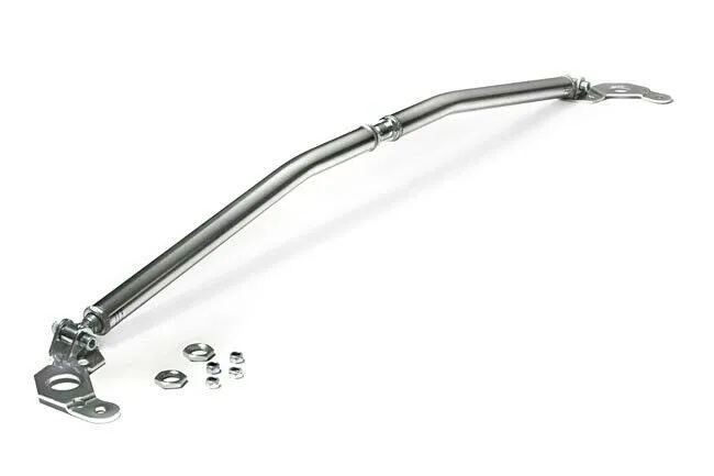 Für BMW E90/E91/E92/E93 Benziner Aluminium Domstrebe Verstellbar Poliert Vorn