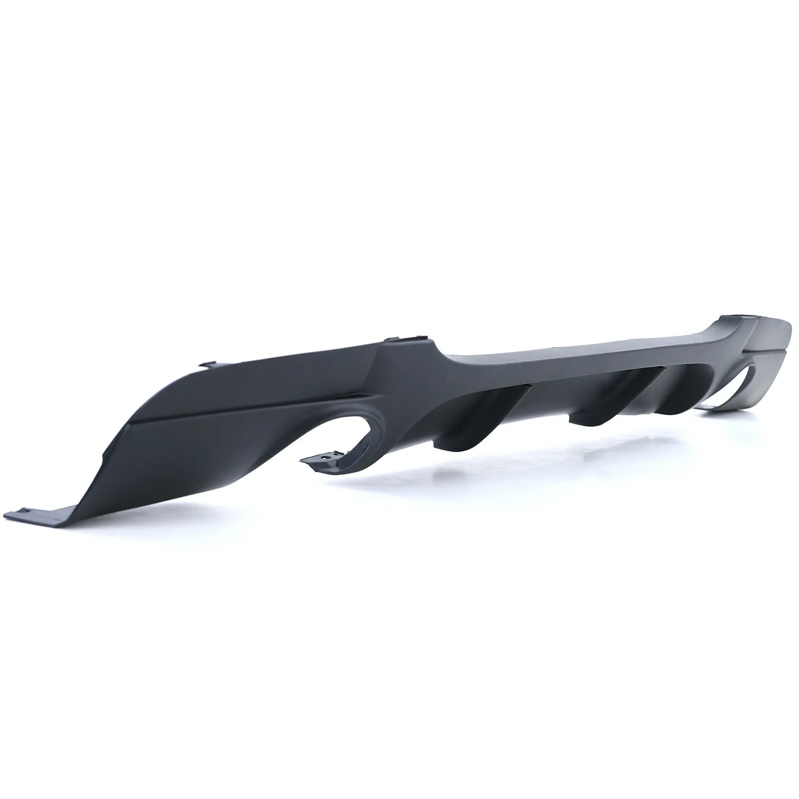 Heck Diffusor Performance Endrohr beidseitig Matt passend für BMW 3er E90 05-12