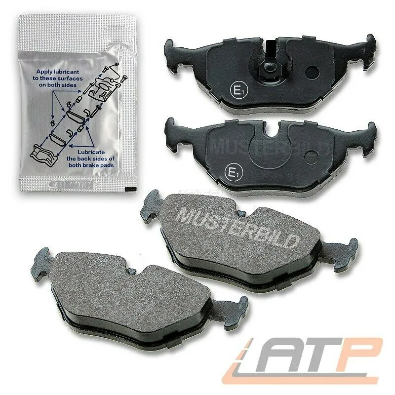 BREMSSCHEIBE VOLL Ø296   BREMSBELÄGE HINTEN FÜR BMW 3-ER E90 316-320 E92 316i