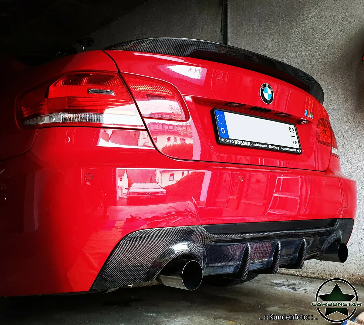 Cstar Carbon Gfk Diffusor ähnlich Performance passend für BMW E92 E93 335i 335d
