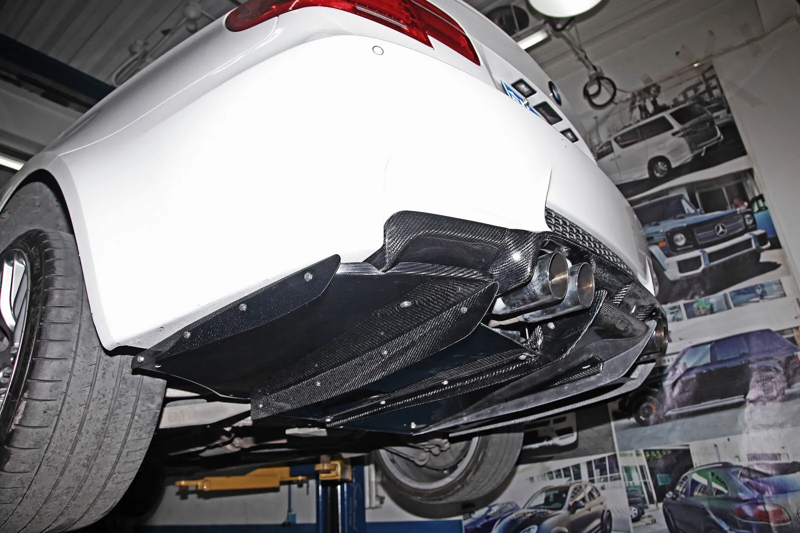 Cstar CARBON GFK HECKDIFFUSER DIFFUSER VAR DIFFUSOR PASSEND FÜR BMW E92 E93 M3 