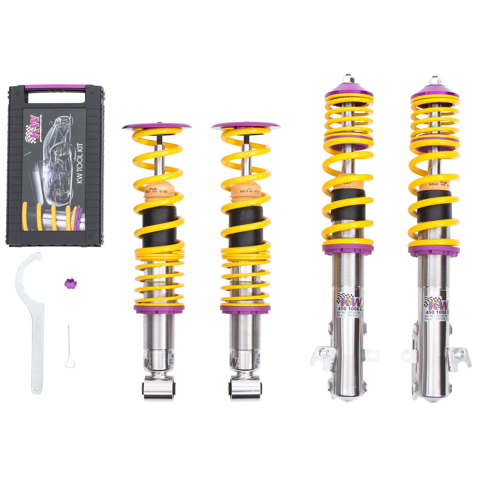 KW Gewindefahrwerk V1 Inox BMW 3er (E90, E91), (390L, 3L, 3K) Touring