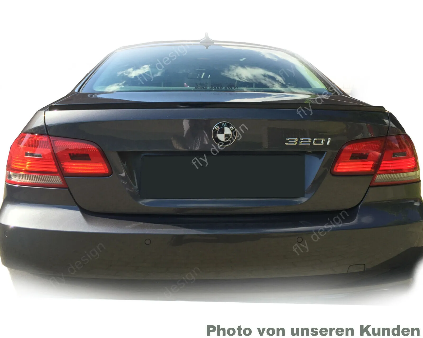 für BMW 3er E92 COUPE SPOILER HECKSPOILER HECKSPOILERLIPPE 2006 07 08 09 10 2011