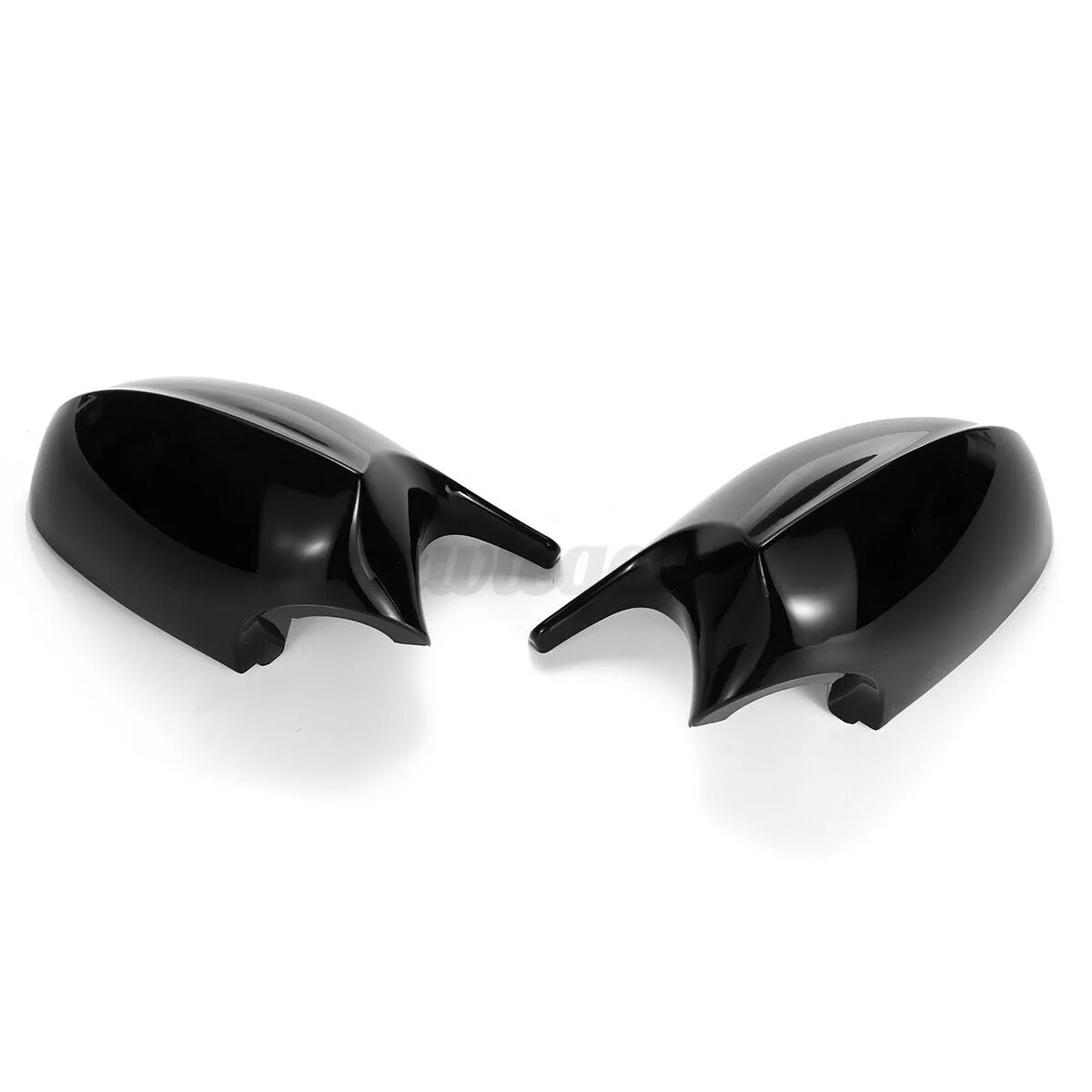2Pcs M3 Stil Spiegelkappe Gehäuse Glanz Schwarz Für BMW E90 E91 E92 E93 PRE-LCI 