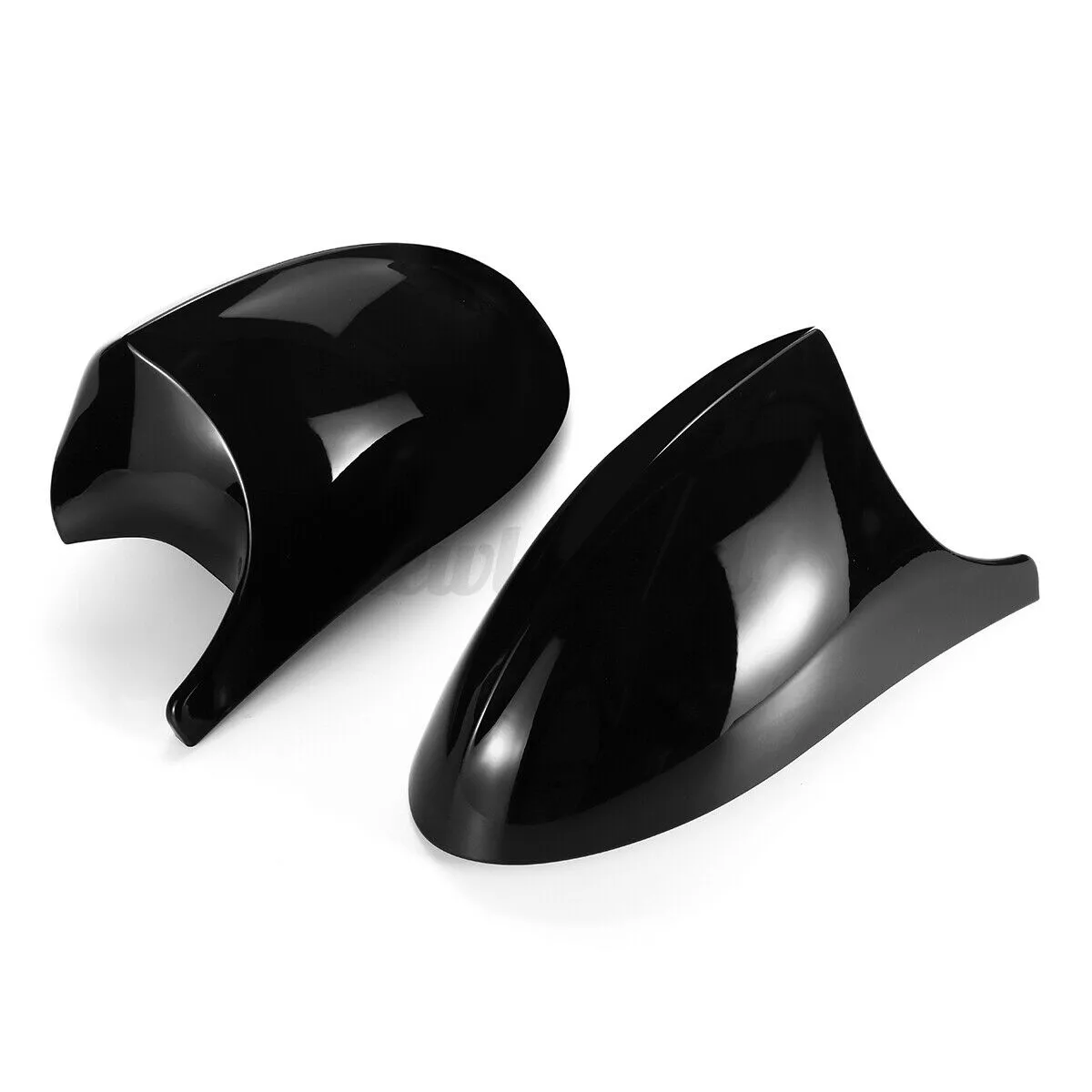 2Pcs M3 Stil Spiegelkappe Gehäuse Glanz Schwarz Für BMW E90 E91 E92 E93 PRE-LCI 