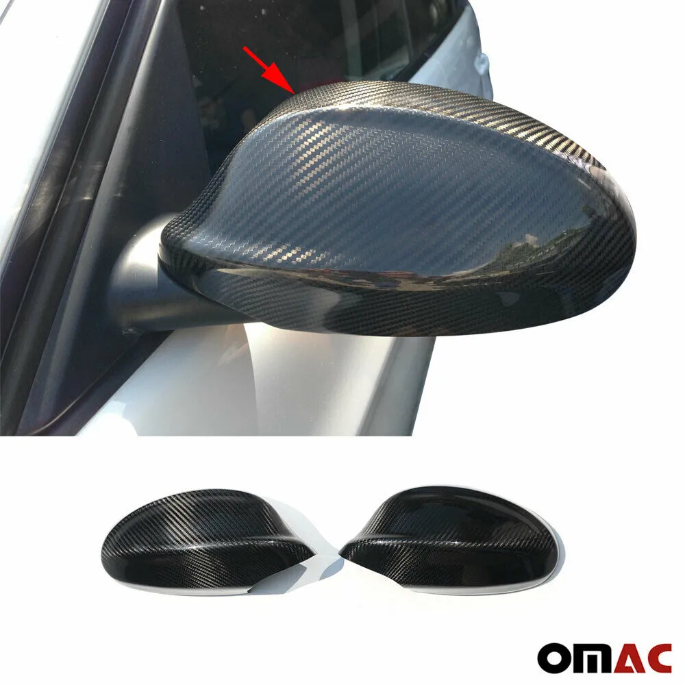 Spiegelkappen Spiegelabdeckung für BMW 3er E90 E91 2005-2013 Blenden Carbon