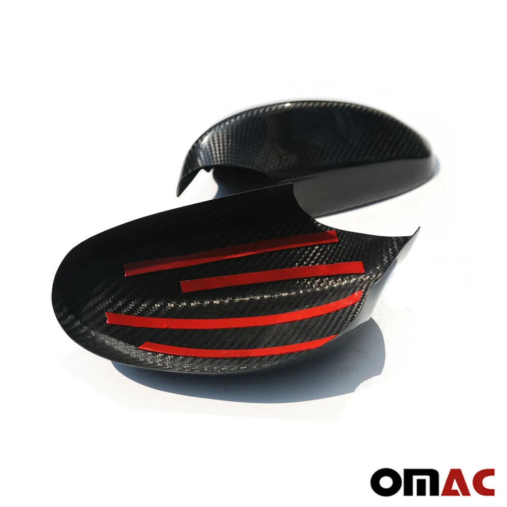 Spiegelkappen Spiegelabdeckung für BMW 3er E90 E91 2005-2013 Blenden Carbon