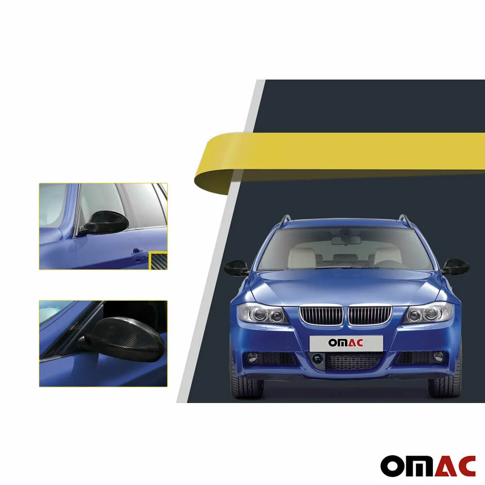 Spiegelkappen Spiegelabdeckung für BMW 3er E90 E91 2005-2013 Blenden Carbon