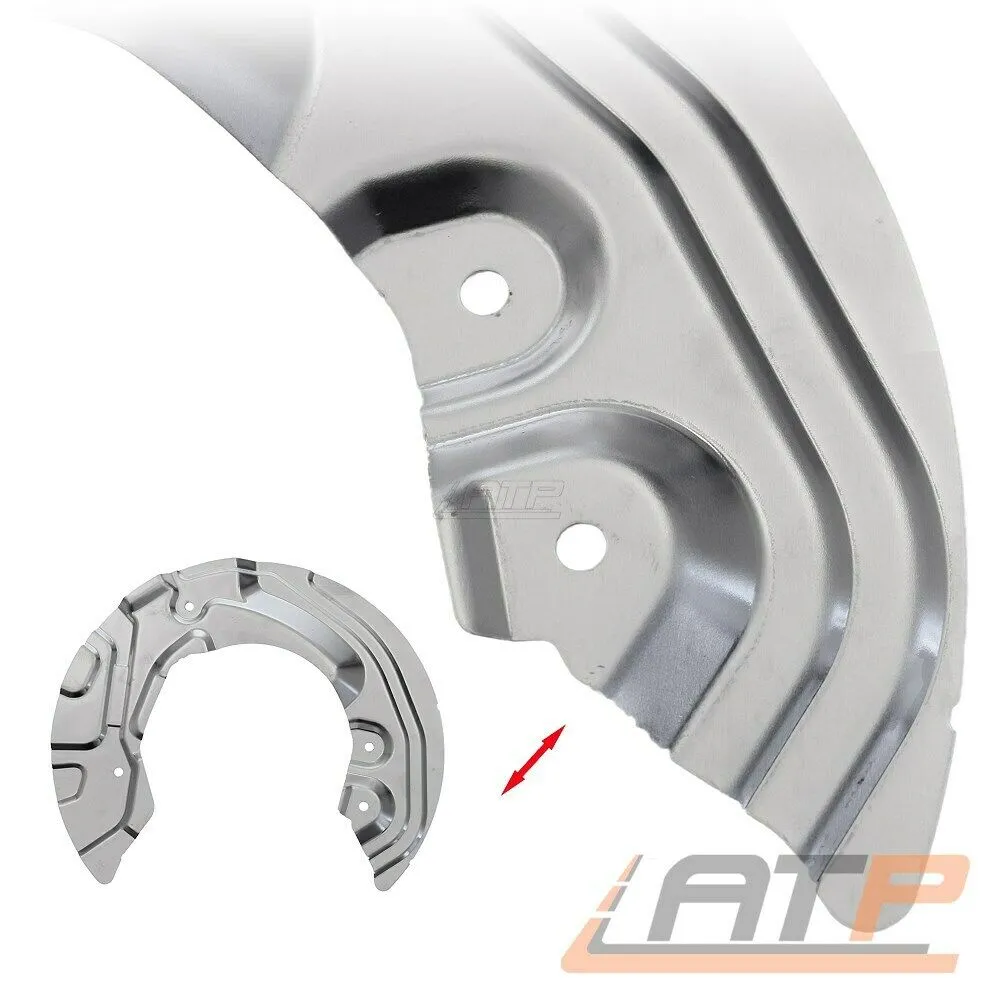 2x ANKERBLECH FÜR BREMSSCHEIBE VORNE FÜR BMW 1-ER E81 E82 E87 E88 3-ER E90 E91