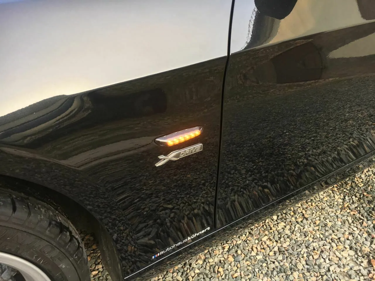 Für BMW E46 E60 E81 E87 E90 E92 Schwarz Rauchglas LED Seitenblinker Blinker
