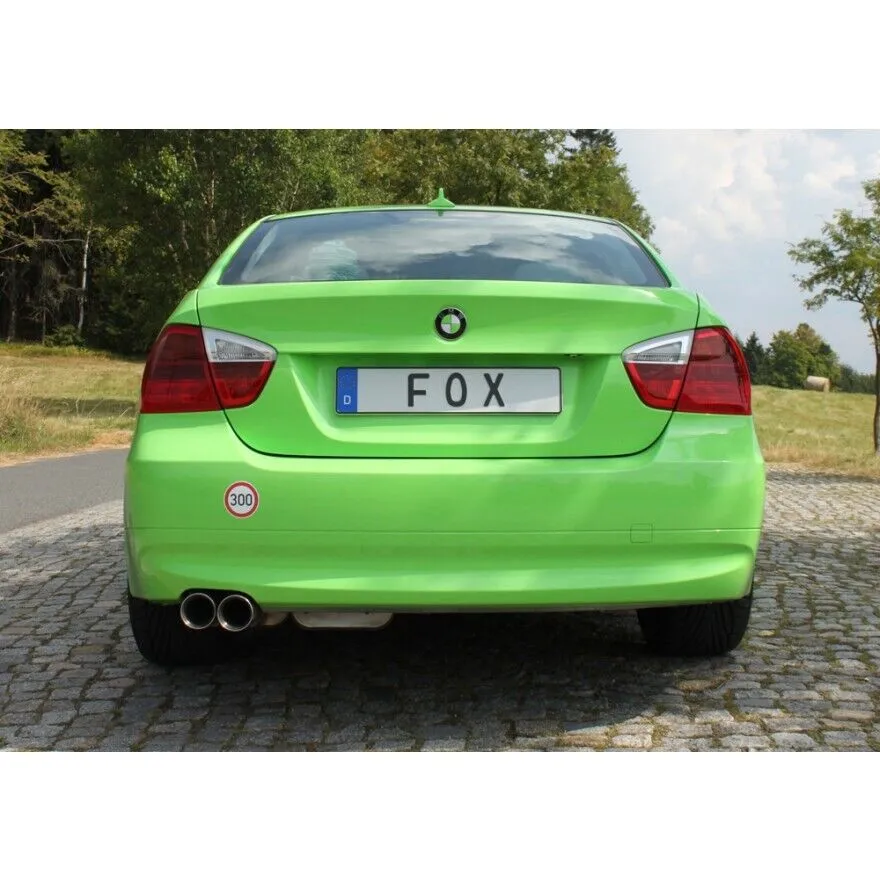 FOX Endschalldämpfer für BMW E90/91/92 - 325d/ 330d