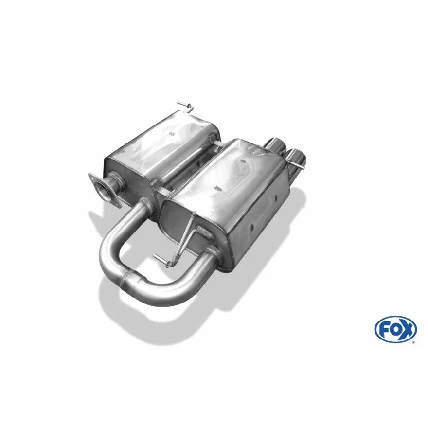 FOX Endschalldämpfer für BMW E90/91 318i/ 320i