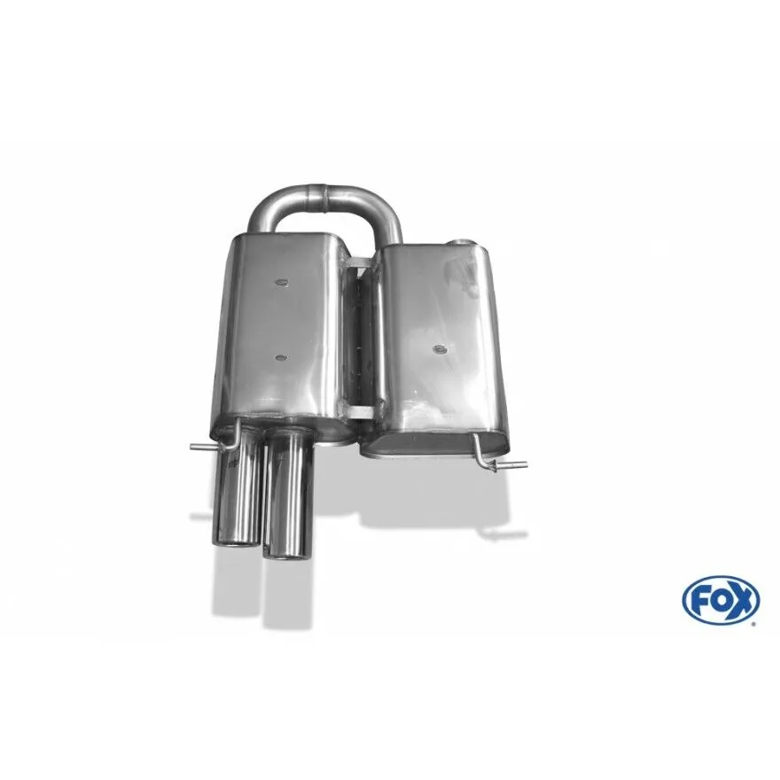 FOX Endschalldämpfer für BMW E90/91 318i/ 320i