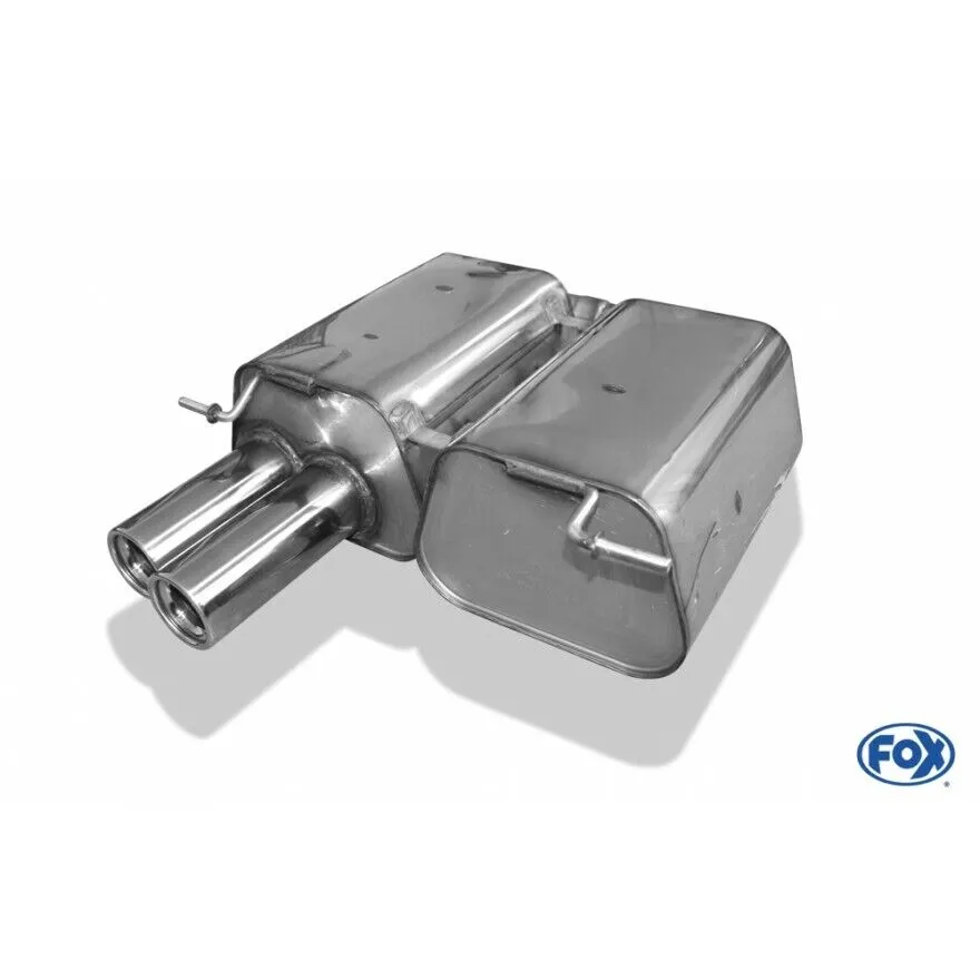 FOX Endschalldämpfer für BMW E90/91 318i/ 320i