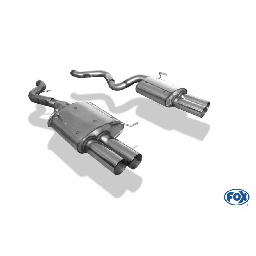 FOX Endschalldämpfer für BMW E92/93 M3 Coupe/ Cabrio
