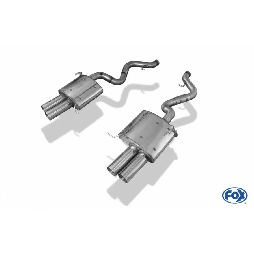 FOX Endschalldämpfer für BMW E92/93 M3 Coupe/ Cabrio