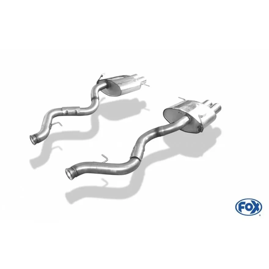 FOX Endschalldämpfer für BMW E92/93 M3 Coupe/ Cabrio