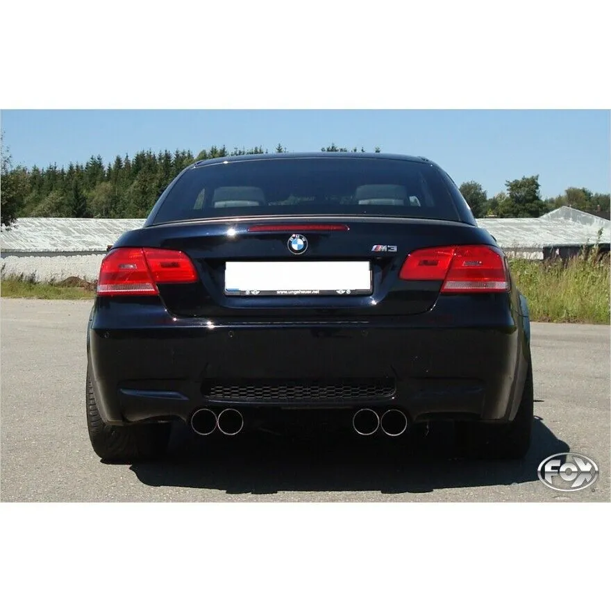 FOX Endschalldämpfer für BMW E92/93 M3 Coupe/ Cabrio
