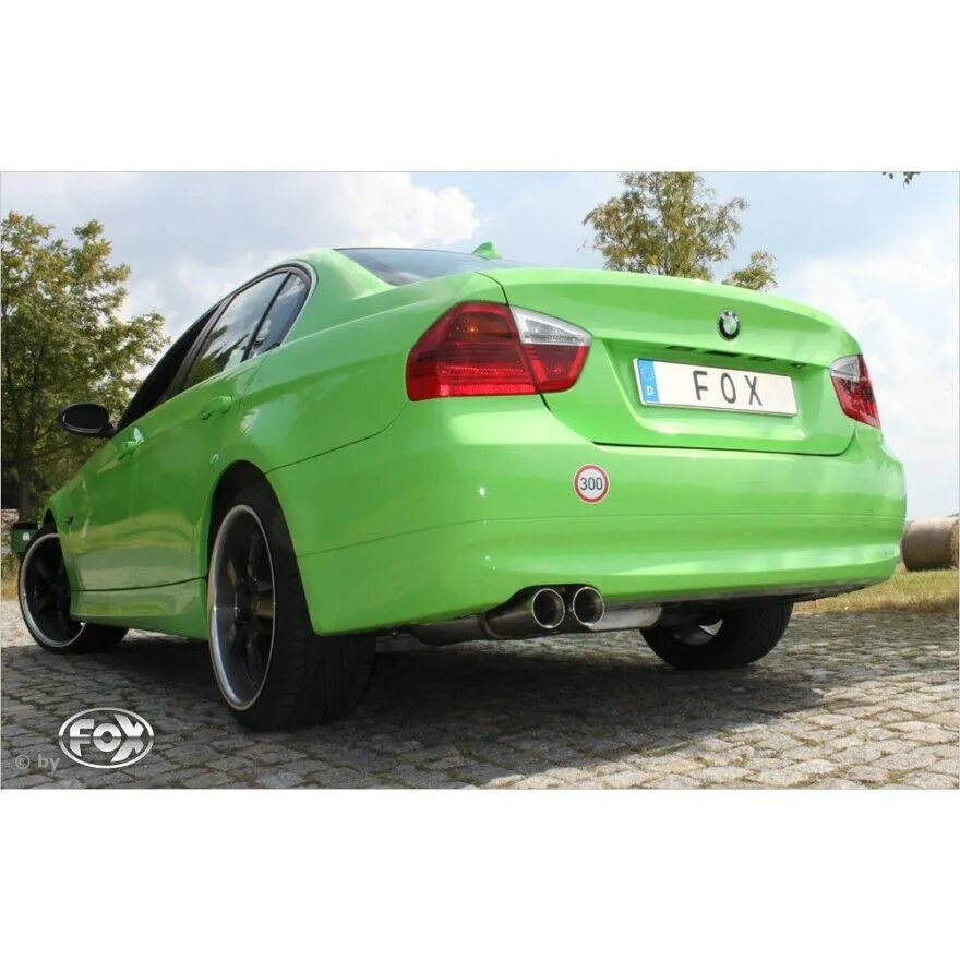 FOX Endschalldämpfer für BMW E90/91/92 - 330i