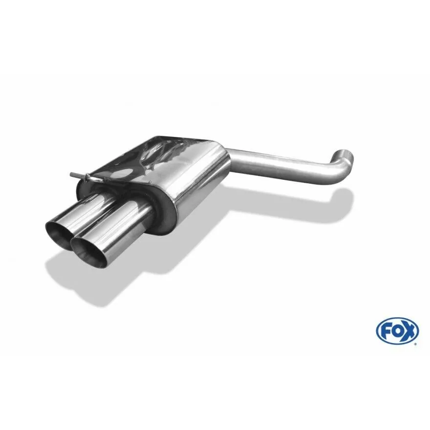FOX Endschalldämpfer für BMW E90/91/92 - 325d/ 330d