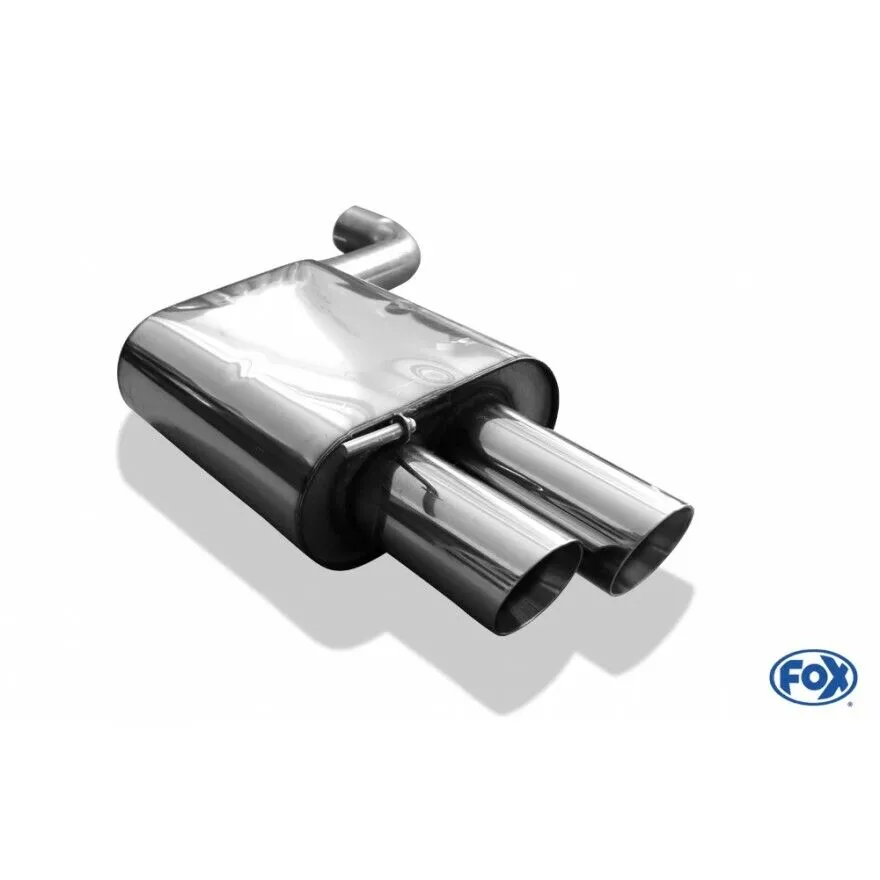 FOX Endschalldämpfer für BMW E90/91/92 - 325d/ 330d