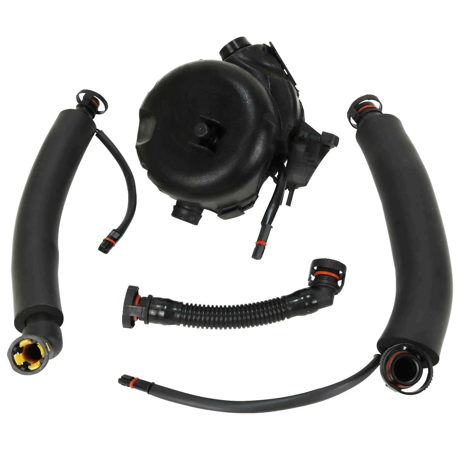 Kurbelgehäuseentlüftung KGE Ölabscheider BMW N52 Motor E81 E90 E60 E65 bis 10.05