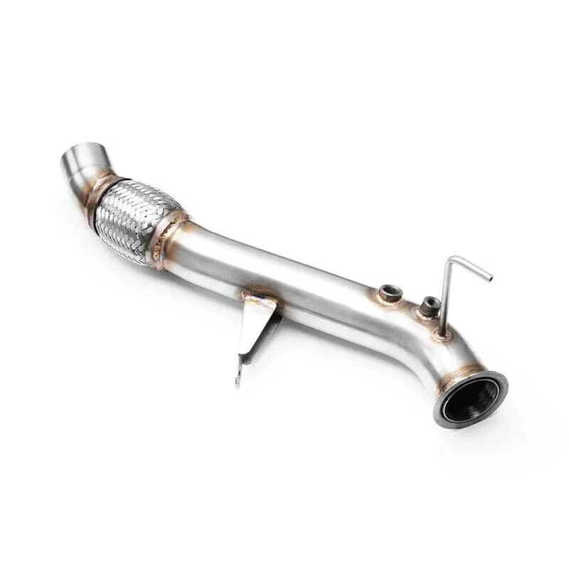 RM Motors Downpipe für BMW 3er 318d E90 ohne Kat Ersatzrohr Edelstahl V2A