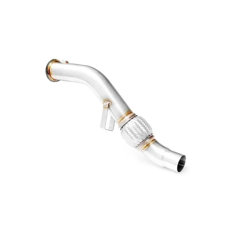 RM Motors Downpipe für BMW 3er 318d E90 ohne Kat Ersatzrohr Edelstahl V2A