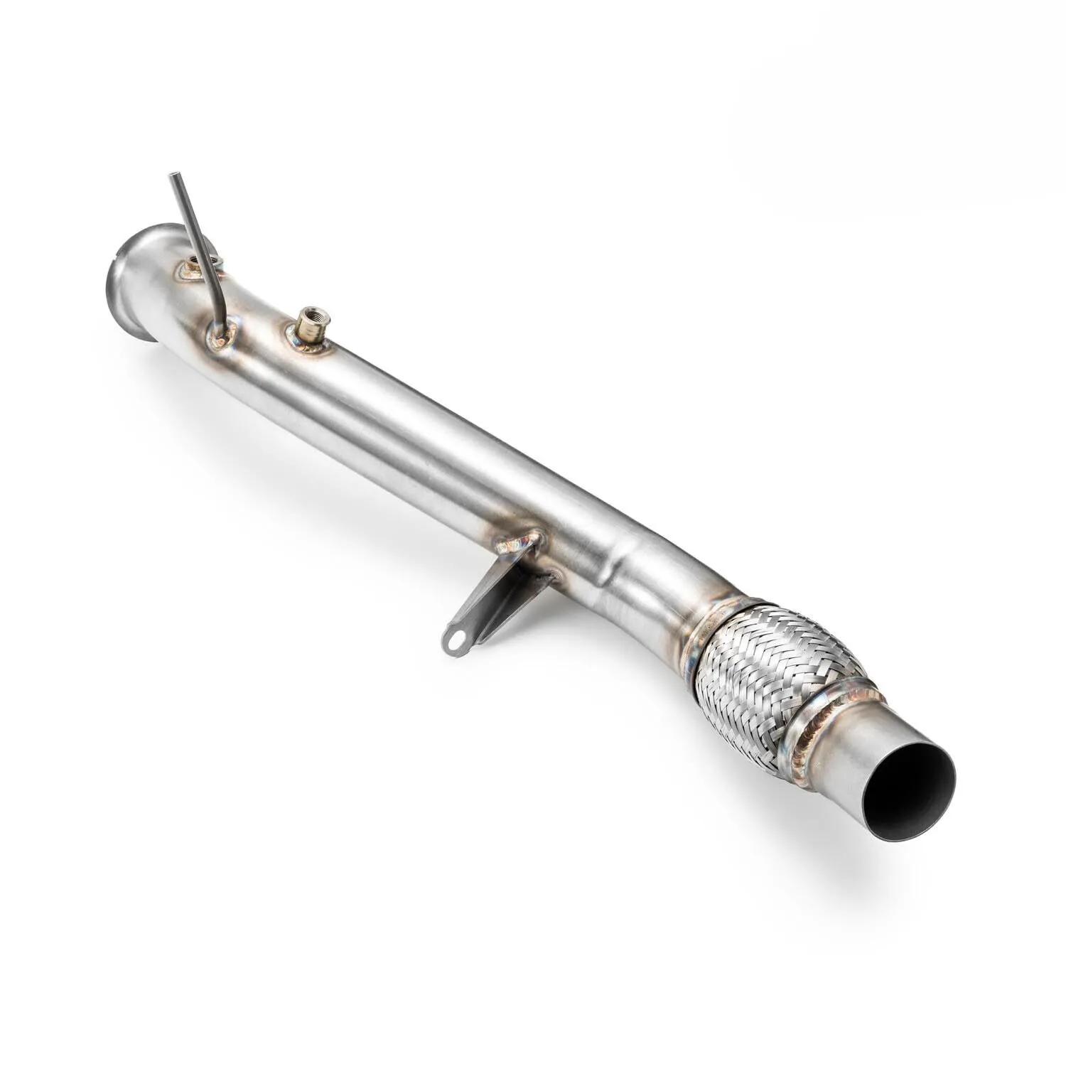 RM Motors Downpipe für BMW 3er 316d E90 ohne DPF  Kat Ersatzrohr Edelstahl V2A