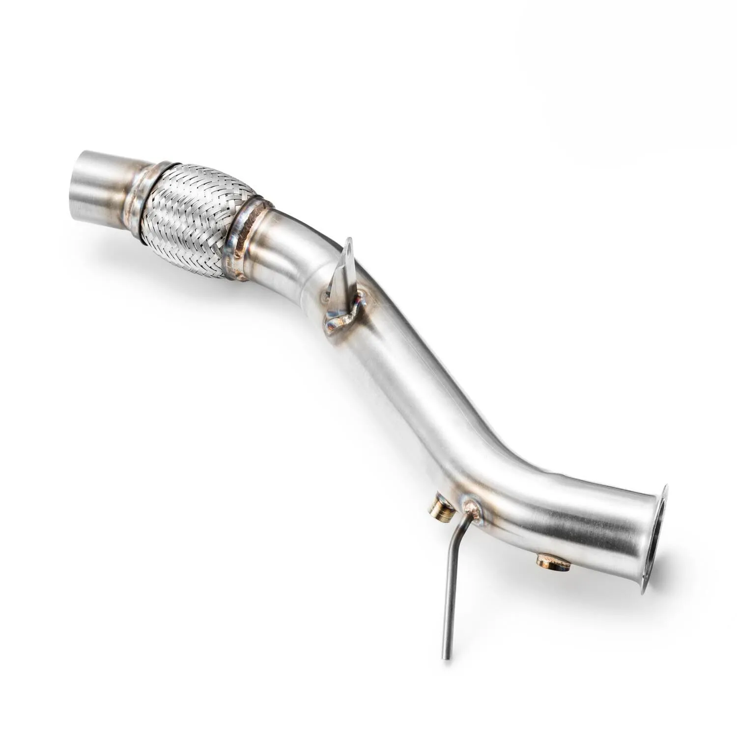 RM Motors Downpipe für BMW 3er 316d E90 ohne DPF  Kat Ersatzrohr Edelstahl V2A