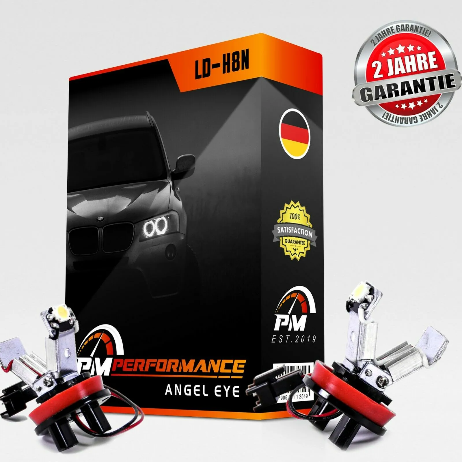 H8 LED Angel Eyes Standlicht BMW E92 E93 E70 E87 LCI E90 E91 E82 E84 E60 E61 X5 