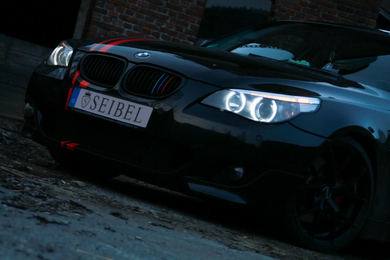 H8 LED Angel Eyes für BMW 3er E90 E91 LCI mit Xenon ( ab Bj. 09.2008 Facelift )