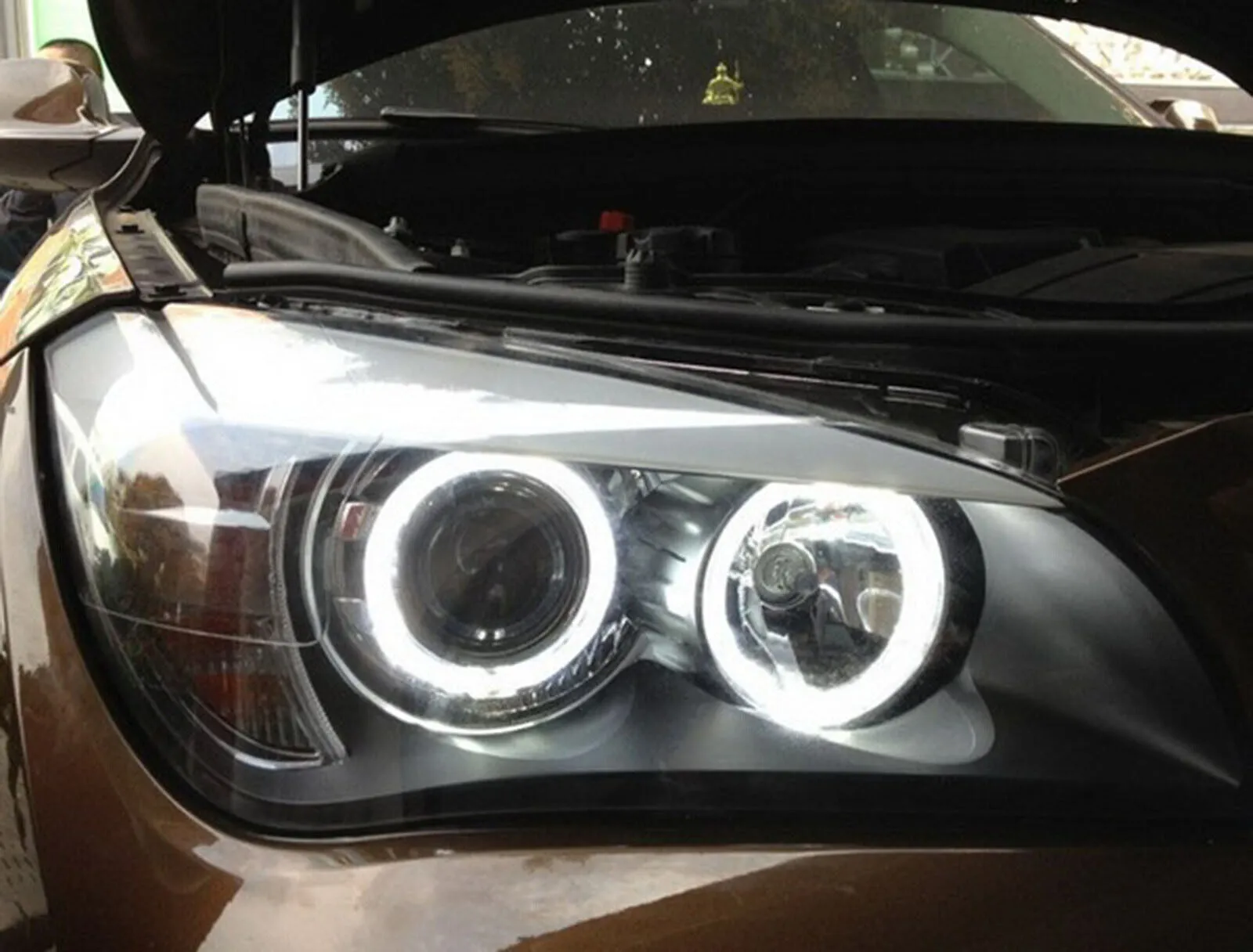 2x Canbus LED Birne Angel Eyes Für BMW E90 E91 E60 E61 LCI Mit H10W 2008-2011